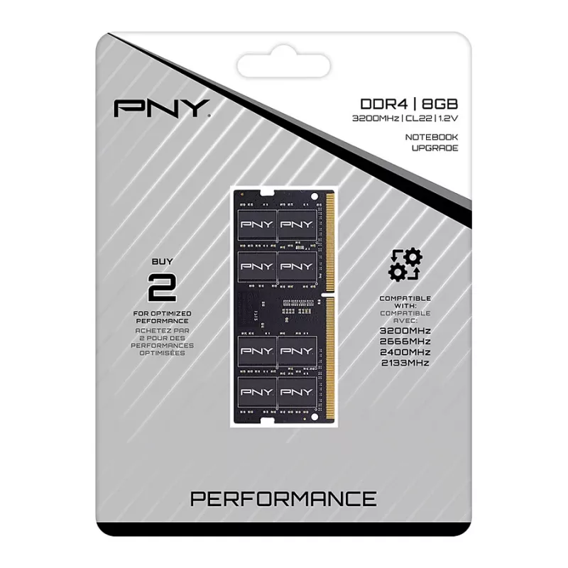 PNY Performance - DDR4 - Modul - 8 GB - SO DIMM 260-PIN