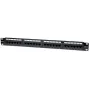 Intellinet Patch Panel, Cat5e, UTP, 24-Port, 1U, Must, IEEE 802.3, IEEE 802.3ab, IEEE 802.3u, 10/100/1000Base-T(X), Gigabit Ethernet, RJ-45, Gold, Cat5e