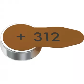 Ühekordne patarei Varta 312 PR41 tsink-õhk 3,45mm 7,8mm 0,5g