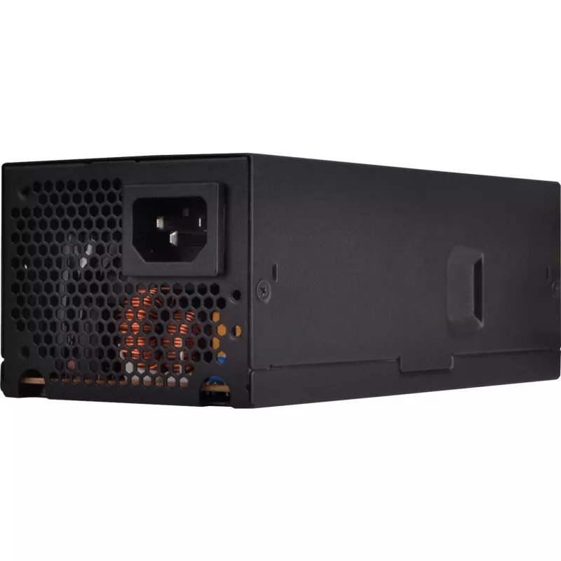 SilverStone TFX seeria SST-TX300 - toiteplokk (sisemine) - TFX12V / ATX12V 2,4 - 80 PLUS Bronze - AC 100-240 V - 300 Watt - aktiivne PFC - must (SST-TX300)