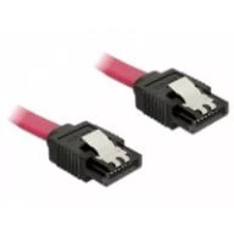 DeLOCK 82677 SATA-kaabel 0,5 m punane