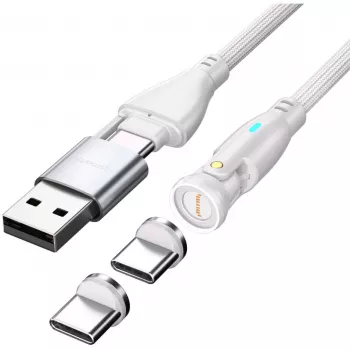 USB-kaabel 4smarts 541236 USB 2.0 1,8 m USB C Valge