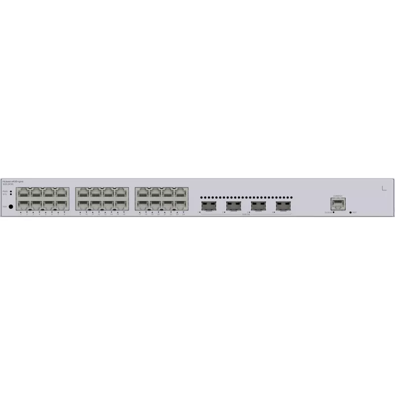 HUAWEI eKit S220 Series S220-24T4X hallatav L2 Gigabit Ethernet (10/100/1000) 1U hall