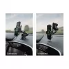 Aktiivne autohoidik DELOCK 66939 mobiiltelefonidele — iminapaga kinnitus, must/hall, juhtmevaba laadimise tugi