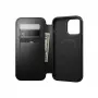 Folio kohver Nomad Modern Leather iPhone 17 Pro Max MagSafe jaoks — Horweeni nahk, must