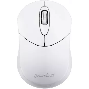 Perixx PERIMICE-802W, Bluetooth-hiir arvutile ja tahvelarvutile, juhtmeta, valge