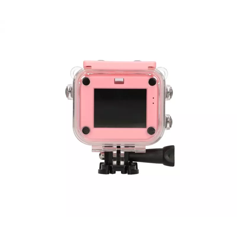 Laste digitaalne spordikaamera Extralink H18 Roosa - IP68, 1080p, 2-tolline ekraan