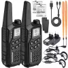Walkie-Talkie Baofeng BF-T25E Must, 2 tükki