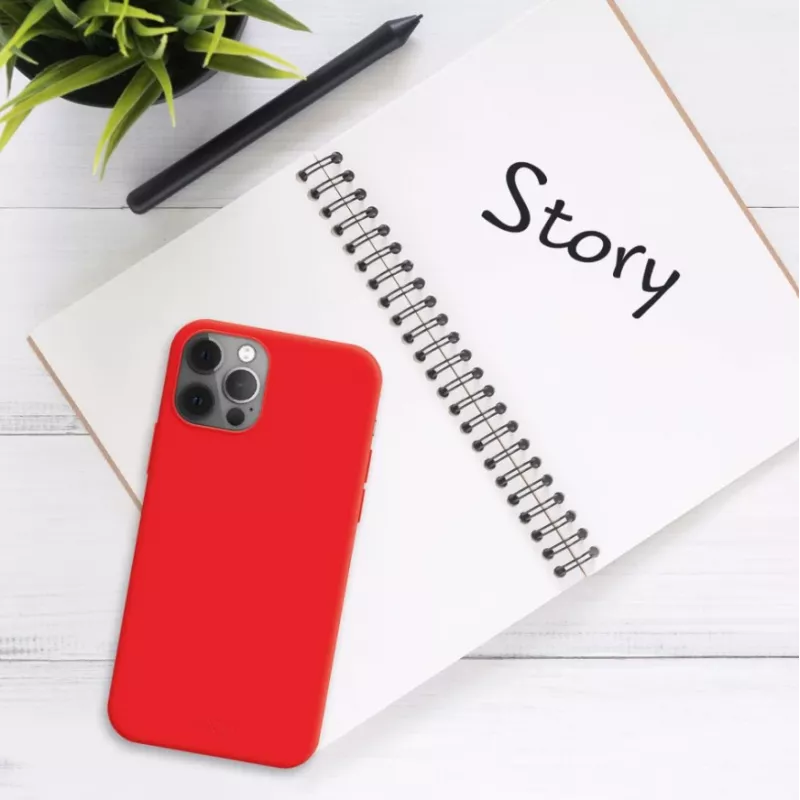 Fixed Story | Tagakaas | Apple | iPhone 16 Plus | Kummistunud | Punane