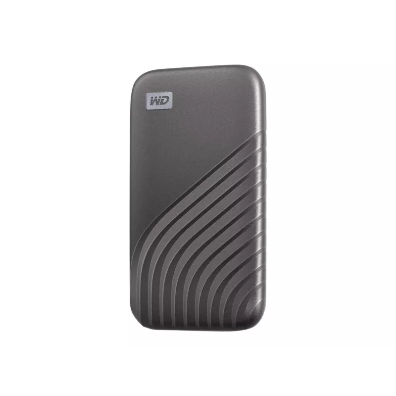 Väline SSD | WESTERN DIGITAL | My Passport | 1TB | USB-C | Kirjutamiskiirus 1000 MB/s | Lugemiskiirus 1050 MB/s | WDBAGF0010BGY-WESN