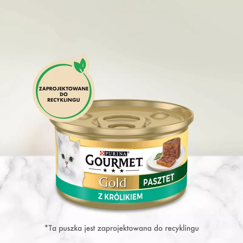 Märg kassitoit Gurmee pasteet küülikuga 85 g