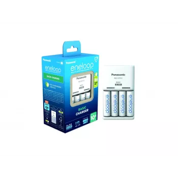Akulaadija PANASONIC Eneloop Basic BQ-CC51 + 4x AA 2000 mAh (K-KJ51MCD40E)