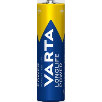 Alkaline AA patarei Varta LONGLIFE Power High Energy — 12 tk
