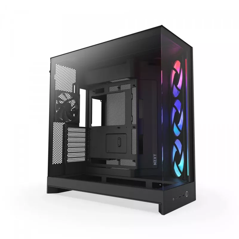 PC-korpus NZXT H9 Flow RGB Midi Tower Must