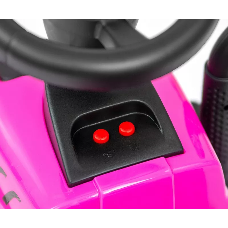 Sõiduriist milly mally T7 traktor (roosa) laste sõiduasi