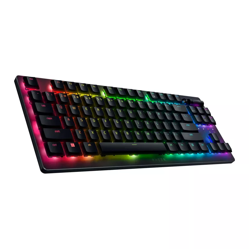 Razer DeathStalker V2 Pro Tenkeyless klaviatuur Mängimine USB Bluetooth QWERTY Must