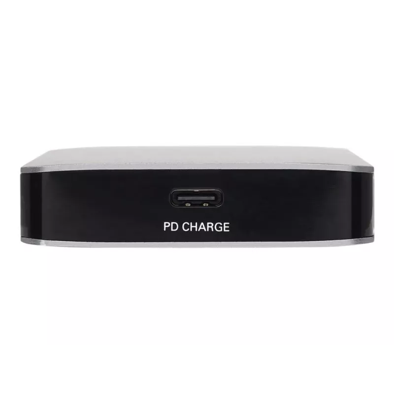 Eaton Tripp Lite USB-C dokk, kahe ekraaniga - 4K 60 Hz HDMI, USB 3.2 Gen 1, USB-A jaotur, GbE, mälukaart, 100W PD laadimine, hall - dokkimisjaam - USB-C - 2 x HDMI - 1GbE (U442-DOCK)