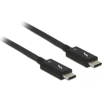 USB-kaabel DeLOCK 84846 USB 3.2 Gen 2 1,5 m USB C Must