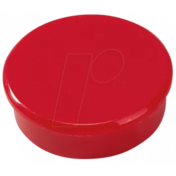 Tahvlimagnet Dahle 95538 punane 38mm x 38mm x 13.5mm pakendis 10 tk