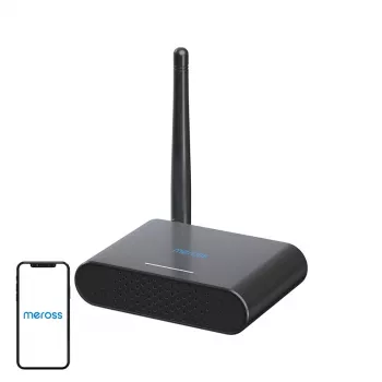 Nutika garaažiukse lüliti Meross MSG200HK (HomeKit) — Wi‑Fi HomeKit-ühilduv kontroller garaažiajamitele