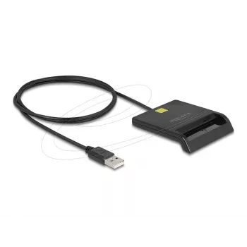 Nutikaardilugeja DeLOCK 91724 USB Type-A must