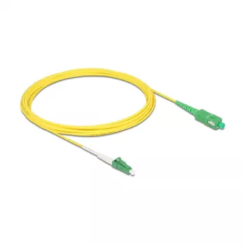 DeLOCK 83865 InfiniBand kiudoptiline kaabel 5 m LC SC OS2 Kollane