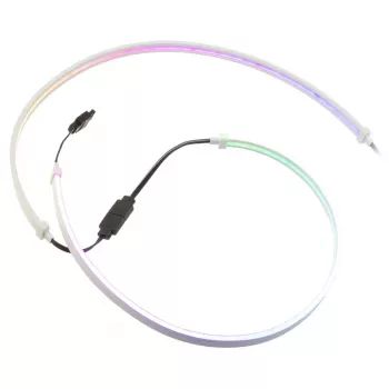 SilverStone LS04, ARGB LED-riba, 2-pakk - Valge