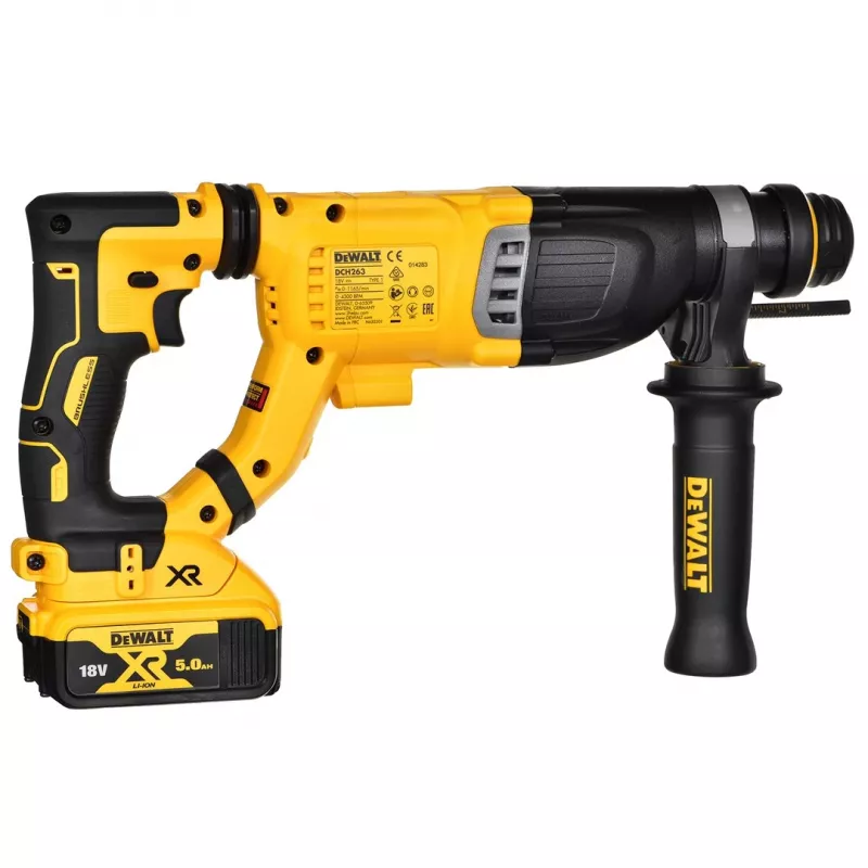 18V XR harjadeta pöördhaamer 1x5.0Ah aku; 3J; 28 mm