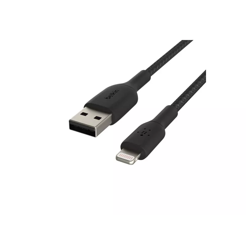 Belkin CAA002BT2MBK Lightning-kaabel 2 m Must