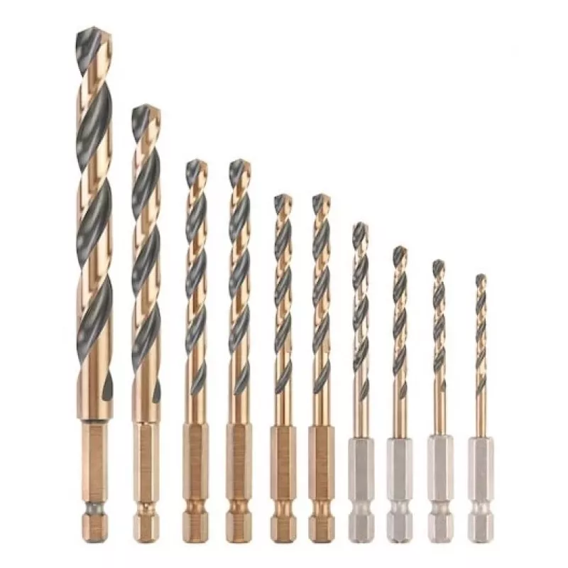 Metallipuuride komplekt DeWalt DT20620-QZ 10 tk HEX 1/4