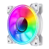 Gamemax | Korpusventilaator | DUAL RING INFINITY | Valge