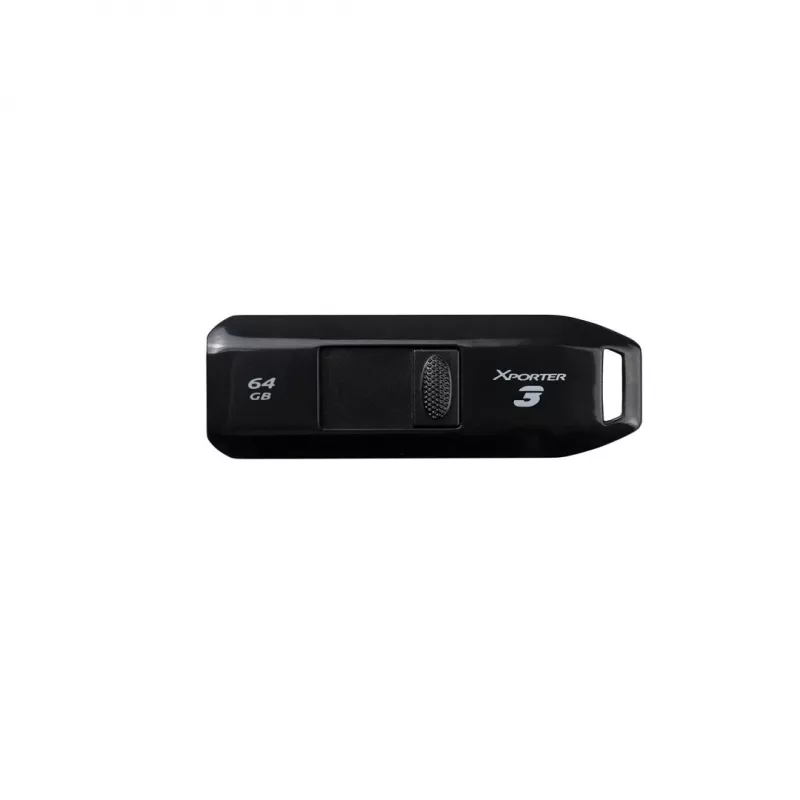 USB-mälupulk PATRIOT Xporter 64GB USB Type-A 3.2 Gen 1 (liug, must, 80 MB/s)