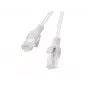 Võrgukaabel LANBERG Cat6 RJ-45 isas-RJ-45 isas, keerutatud vask, U/UTP, 1,5 m, valge