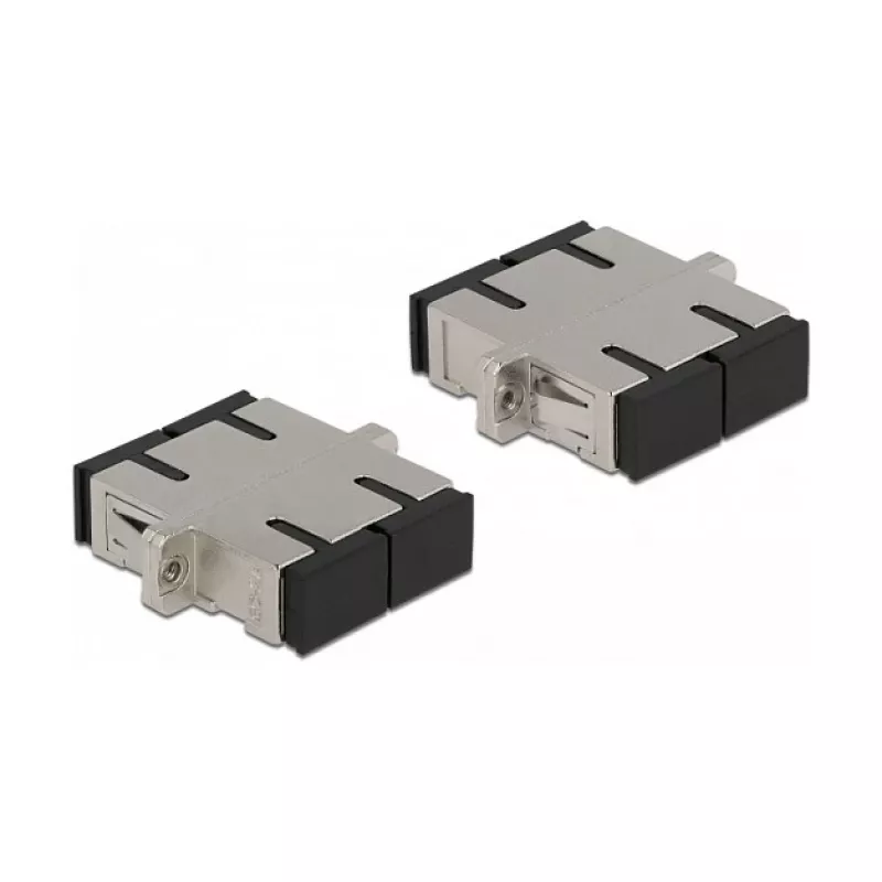 Optilise kiu adapter SC Duplex emane - SC Duplex emane, ühemoodiline, metallist, DeLOCK 86873