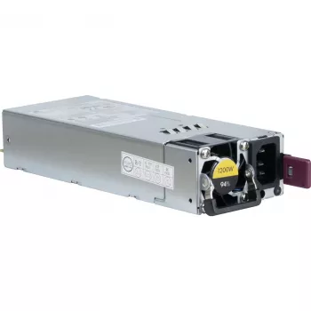 Toiteplokk INTER-TECH R2A-DV1200-N 1200 W 2U, 80 PLUS Platinum, 100–240 V, 50–60 Hz, hall