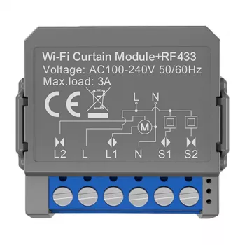 Nutikardinamoodul Avatto CSM16-RF-1 Wi‑Fi ja RF-juhtimisega