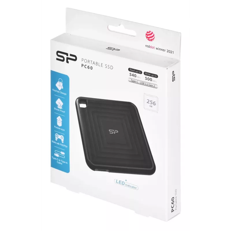 Silicon Power PC60 256 GB USB Type-C 3.2 Gen 2 (3.1 Gen 2) Must