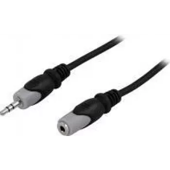 Audio kaabel Deltaco MM-164 15m 3,5 mm must hall