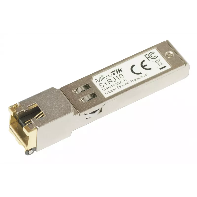 Mikrotik S+RJ10 võrgusaatevõimendi moodul 10000 Mbit/s SFP+