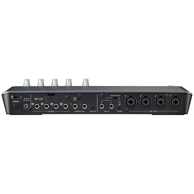 Tascam Mixcast 4 - mikser taskuhäälingu salvestamiseks