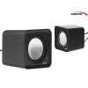 2-suunaline PC kõlar Audiocore AC870 B — 3 W RMS, juhtmega USB-toide, 3,5 mm sisend, 2.0 kanalit
