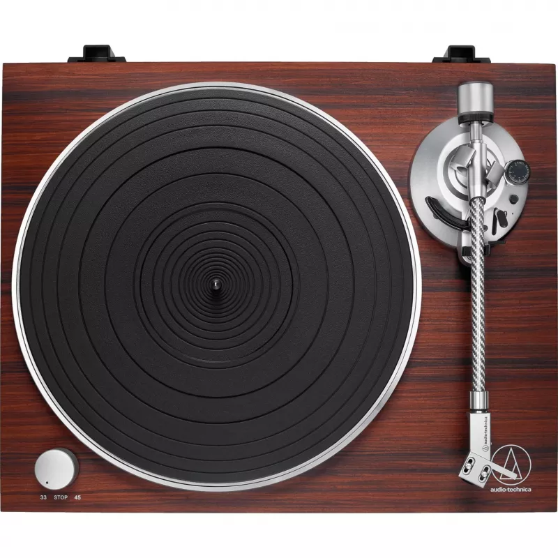 Rihmveoga helipleier Audio-Technica AT-LPW50BTRW Pruun Manuaalne