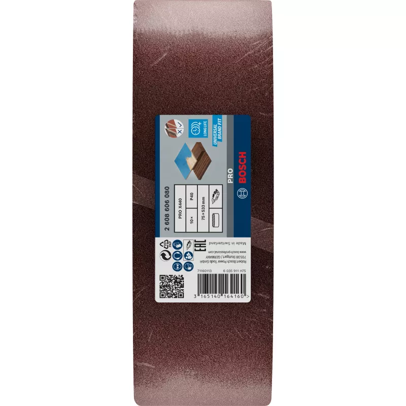 Bosch 2 608 606 080 lihvimistarvikute komplekt 10 tk