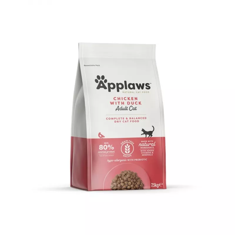 APPLAWS Kana pardiga - kuiv kassitoit - 7,5 kg