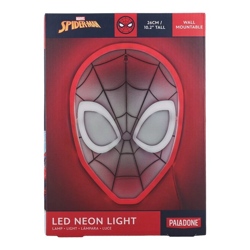 Paladone Spiderman seinale kinnitatav LED neoonvalgus