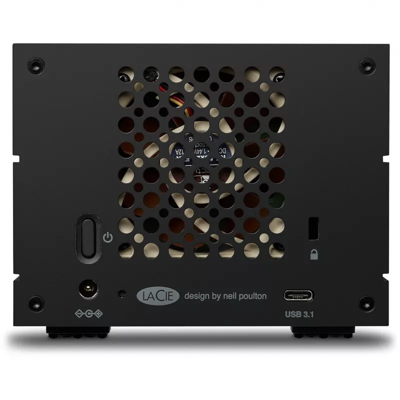 LaCie 2big RAID USB‑C 40 TB — 2‑sahtliga lauaarvuti RAID HDD massiiv