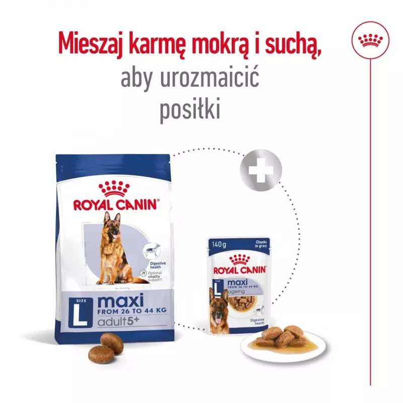 Royal Canin Maxi Adult 5+ kuivtoit koertele, 15 kg
