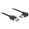 USB-kaabel DeLOCK 5m USB 2.0 A-pistik/isane 90°
