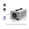 Qoltec 50724 Automaatne pingestabilisaator AVR 2000VA
