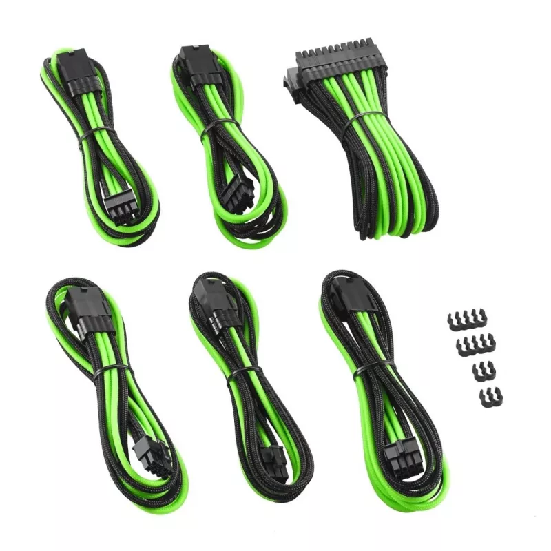 Sisemine toitekaabel Cablemod CM-PCAB-BKIT-NKKLG-3PK-R must roheline